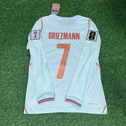 Antoine Griezmann France 2026 World Cup Away Long Sleeve Football Jersey