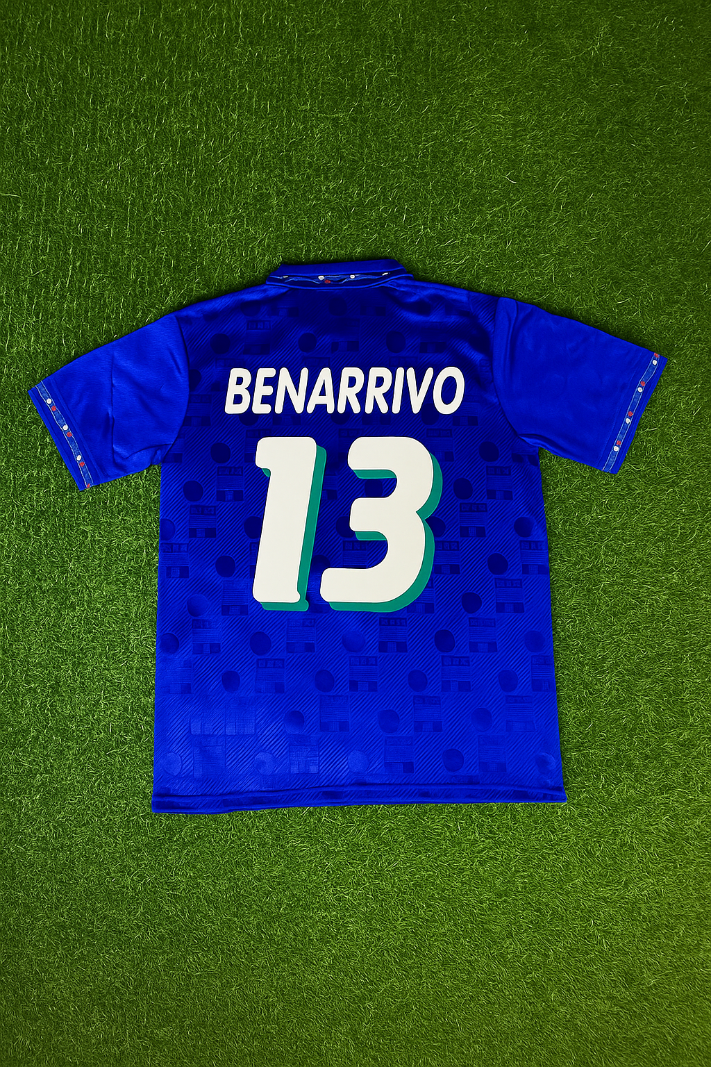 Antonio Benarrivo 1994 World Cup Italy Retro Jersey Maillot Trikot Maglia Soccer Shirt