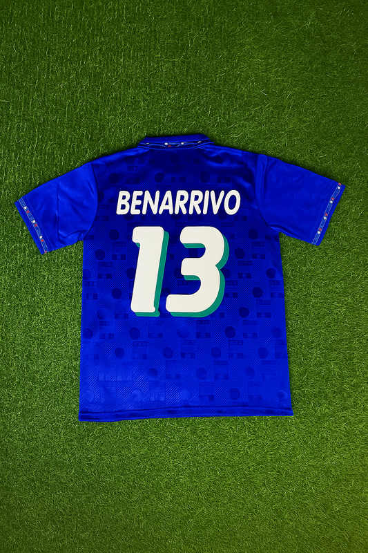 Antonio Benarrivo 1994 World Cup Italy Retro Jersey Maillot Trikot Maglia Soccer Shirt