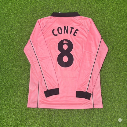 Antonio Conte #8 Juventus 1995 Pink Maglia Kit Jersey Trikot Maillot