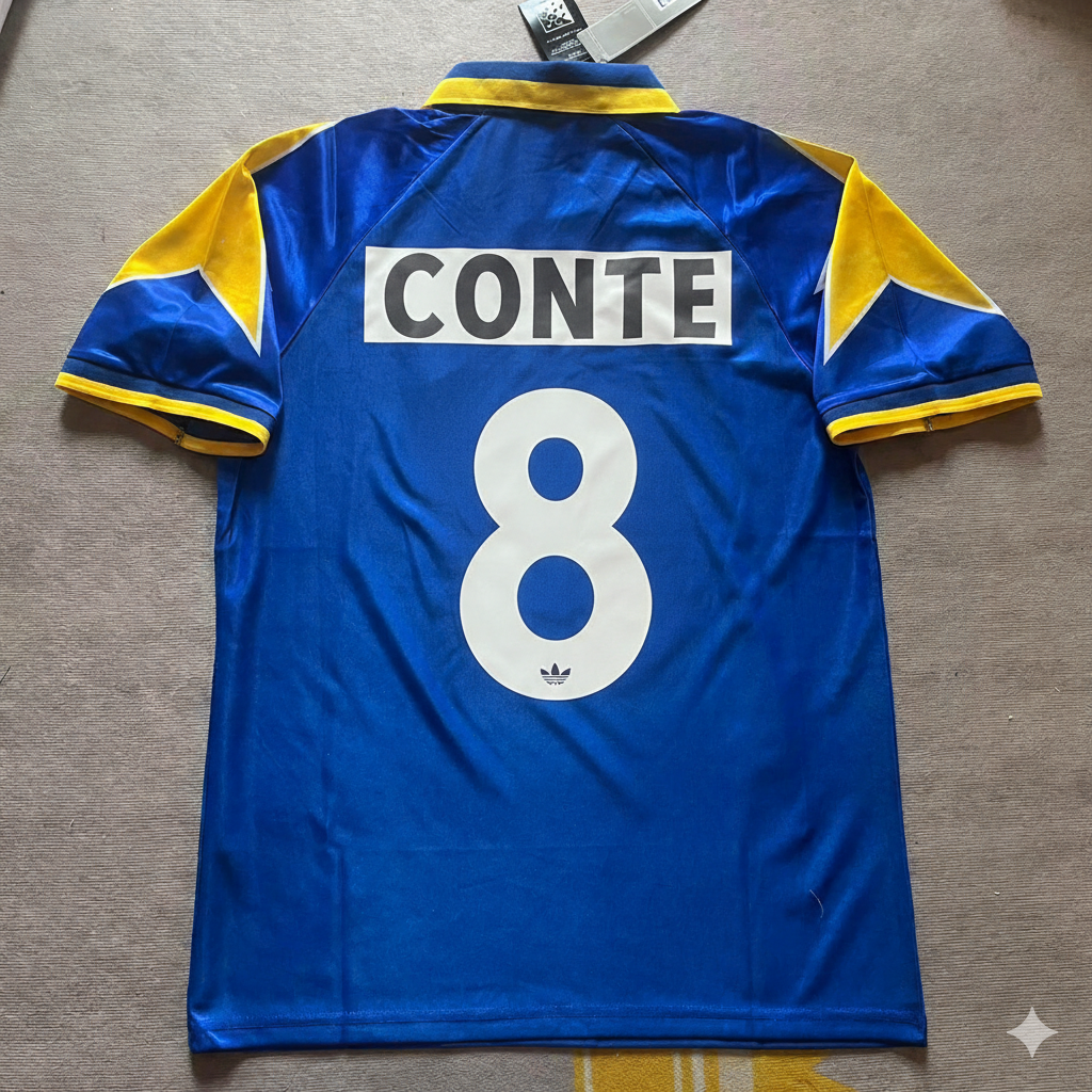 Antonio Conte 8 – Juventus 1995–1997 Retro-Trikot – | Trikot | Maillot