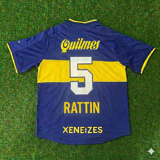Maillot de football rétro Antonio Rattín Boca Juniors Trikot