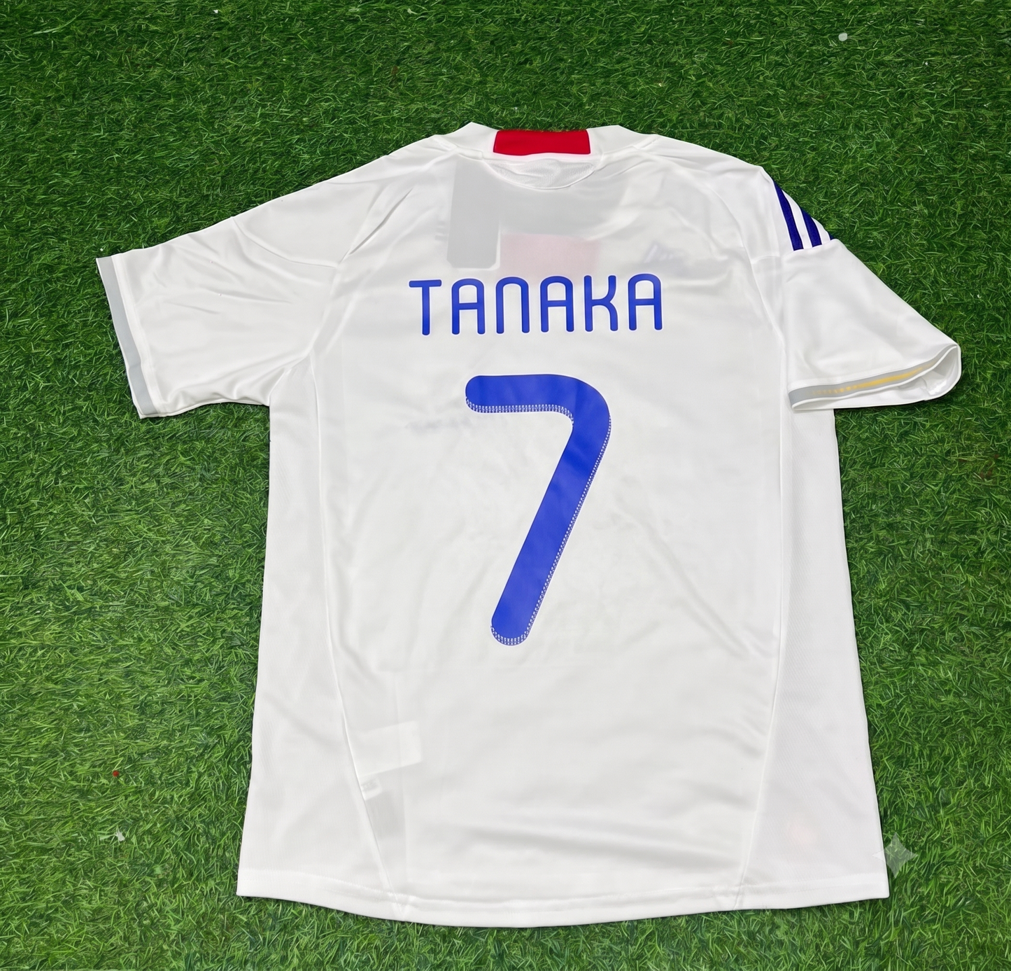 Ao Tanaka Japan White Retro Football Jersey
