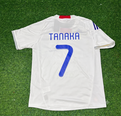 Ao Tanaka Japan White Retro Football Jersey