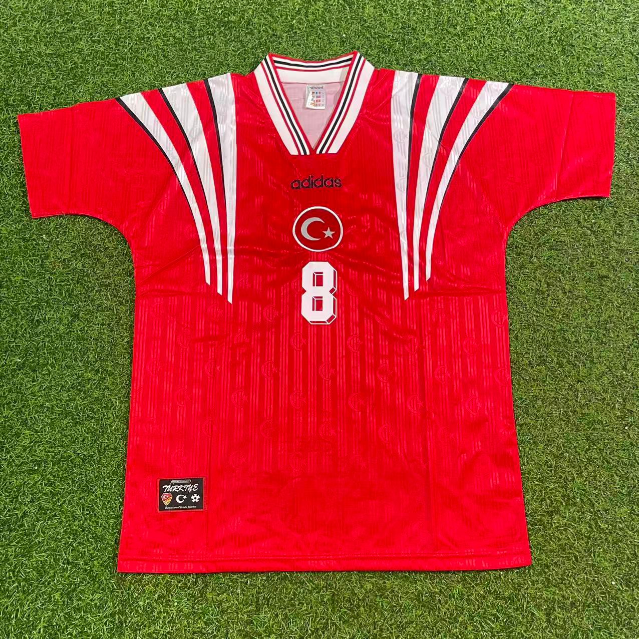 Arda Güler Türkiye Turkey Red Nostalgic Retro Football Jersey
