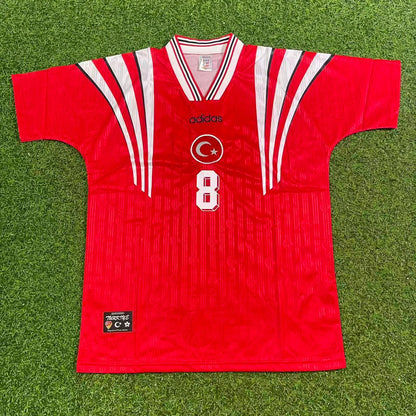 Arda Güler Türkiye Turkey Red Nostalgic Retro Football Jersey
