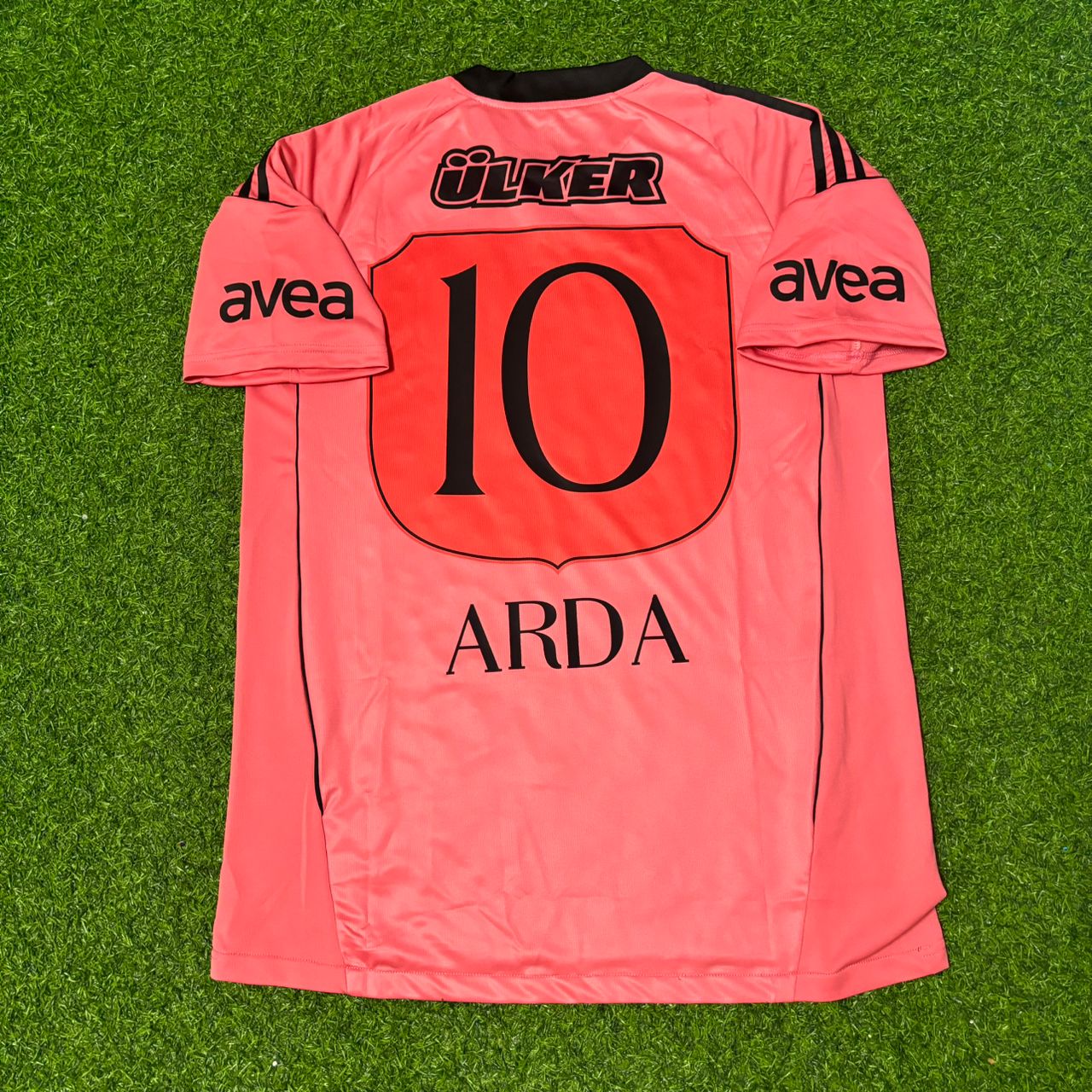 Arda Turan Galatasaray 2010-2011 Pink Retro Football Jersey