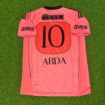 Arda Turan Galatasaray 2010-2011 Pink Retro Football Jersey