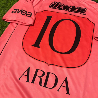 Arda Turan Galatasaray 2010-2011 Pink Retro Football Jersey