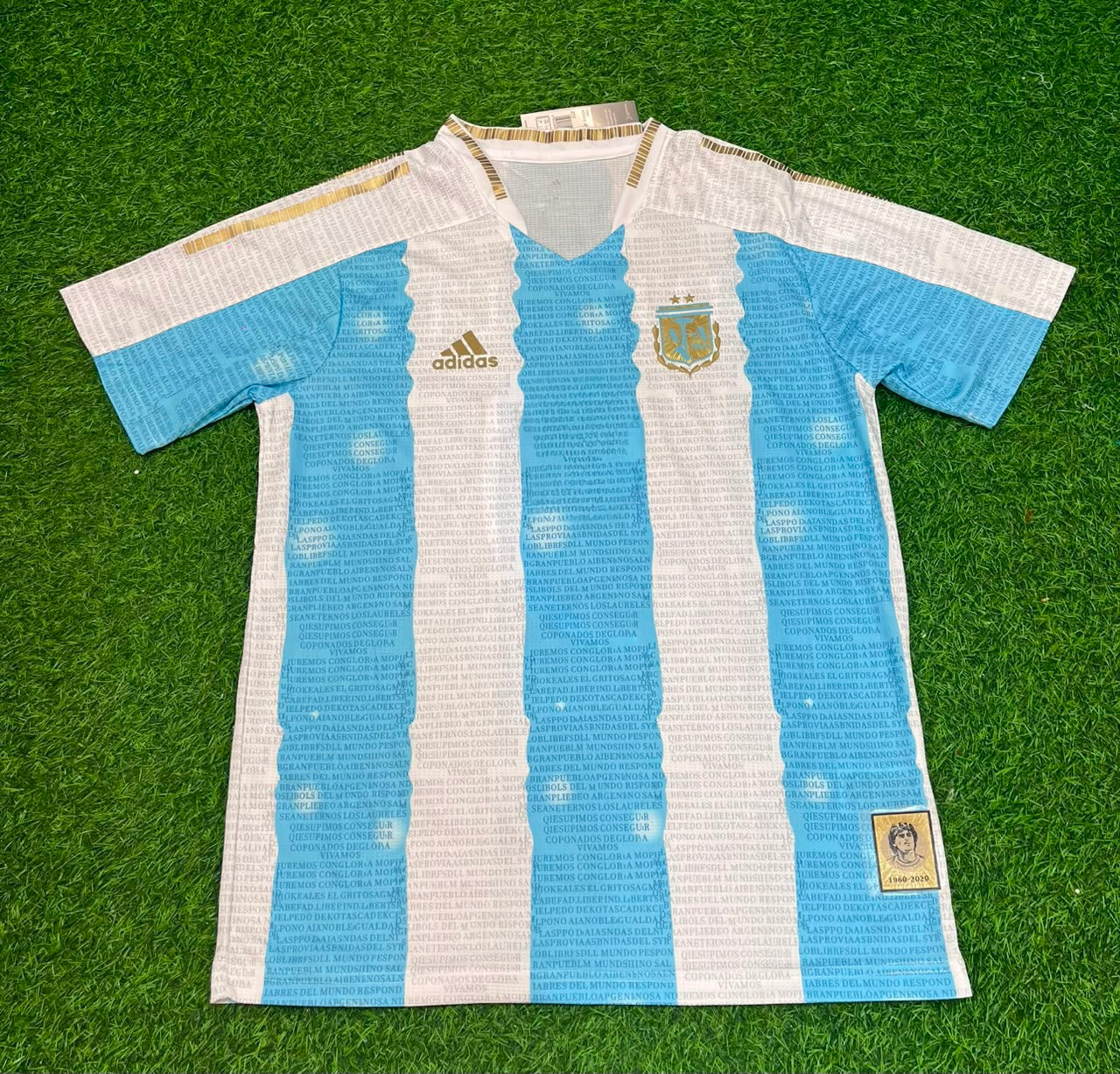 Angel Di Maria Argentina Commerative Anniversary Football Jersey Trikot Maillot