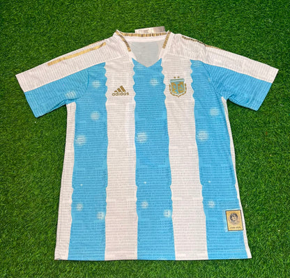 Angel Di Maria Argentina Commerative Anniversary Football Jersey Trikot Maillot