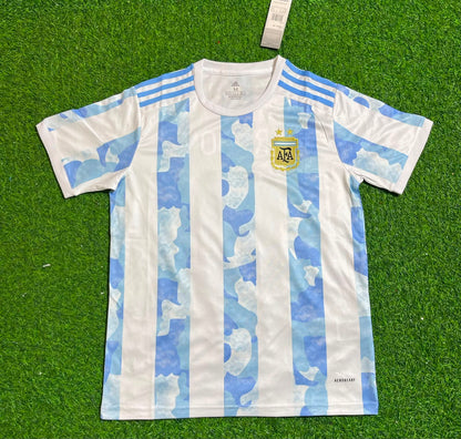 Argentina Retro Kit Jersey Trikot Maillot Soccer Shirt