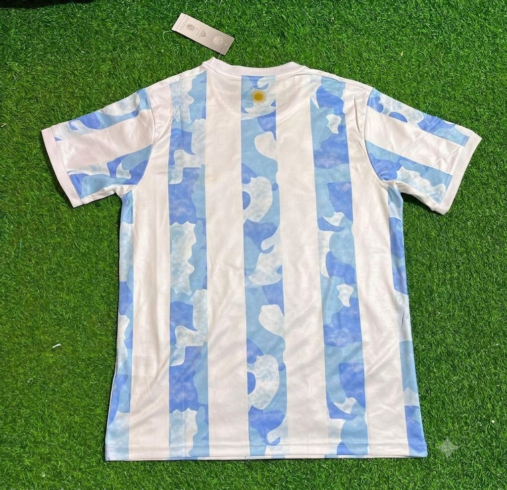 Argentina Retro Kit Jersey Trikot Maillot Soccer Shirt