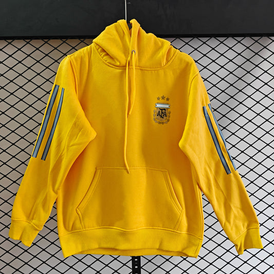 Argentina - Hoodie Winter Fleece- Football Kapuzenpullover