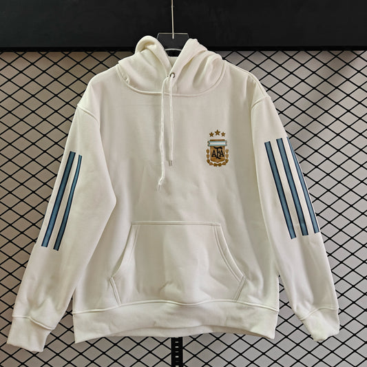 Argentina - Hoodie Winter Fleece- Football Kapuzenpullover