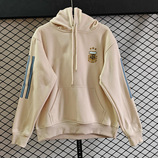 Argentina - Hoodie Winter Fleece- Football Kapuzenpullover