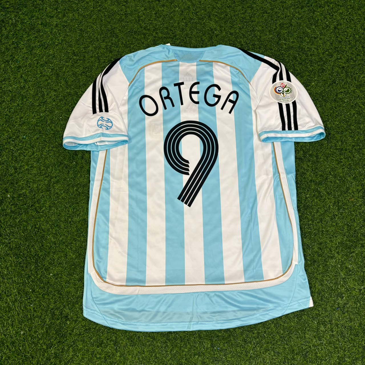 Ariel Ortega Argentina Retro Soccer Jersey Maillot Trikot Maglia