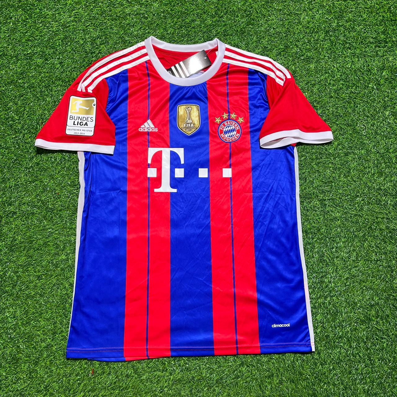 Arjen Robben #10 Bayern Munich 2014 2015 Home Retro Patch Jersey