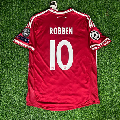 Arjen Robben  Bayern Munich 2013 Champions League Wembley Final Jersey Trikot Soccer Shirt