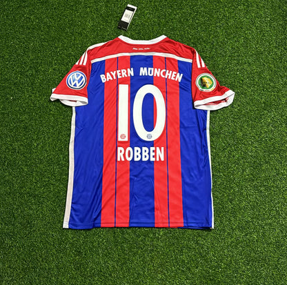 Arjen Robben Bayern Munich 2014-2015 Trikot Kit Jersey Soccer Shirt