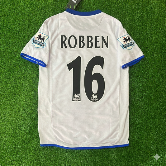 Arjeen Robben Chelsea Away 2004 Retro Football Jersey