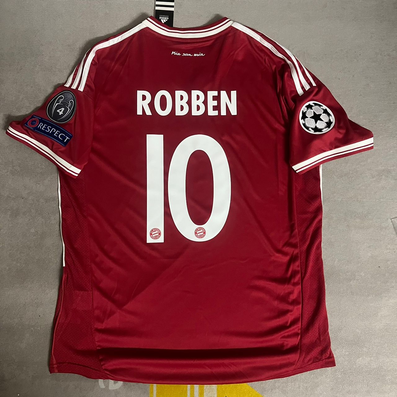 Arjen Robben Bayern Munich 2013 Champions League Wembley Final Jersey Trikot