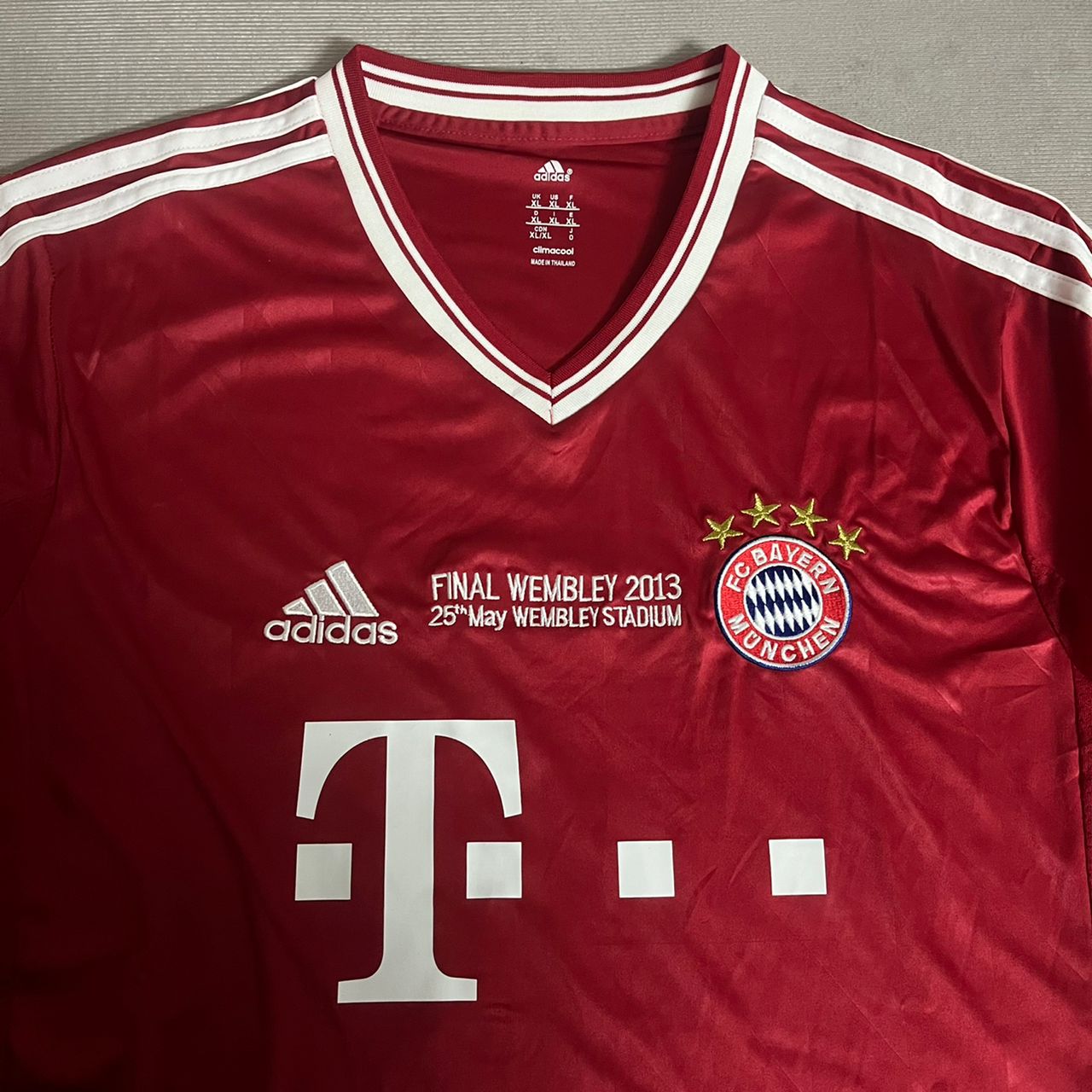 Arjen Robben Bayern Munich 2013 Champions League Wembley Final Jersey Trikot