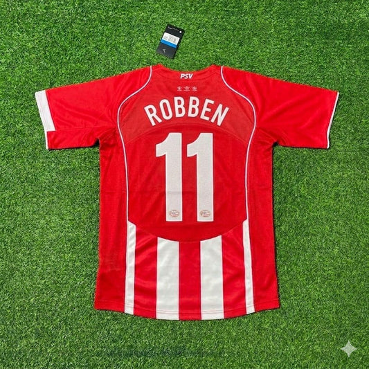 Arjen Robben #11 PSV Eindhoven Retro Football Jersey Kit