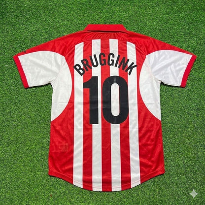 Arnold Bruggink #10 PSV Eindhoven 2000 2002 Home Retro Football Jersey