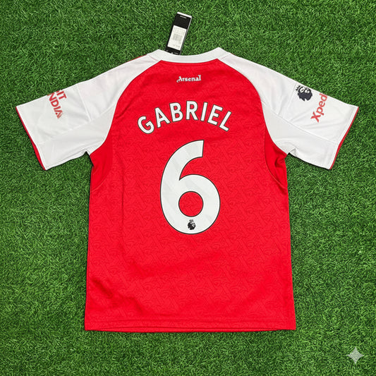 Gabriel Magalhães Arsenal Home New Season 2026 Jersey Kit Soccer Trikot Maillot Maglia