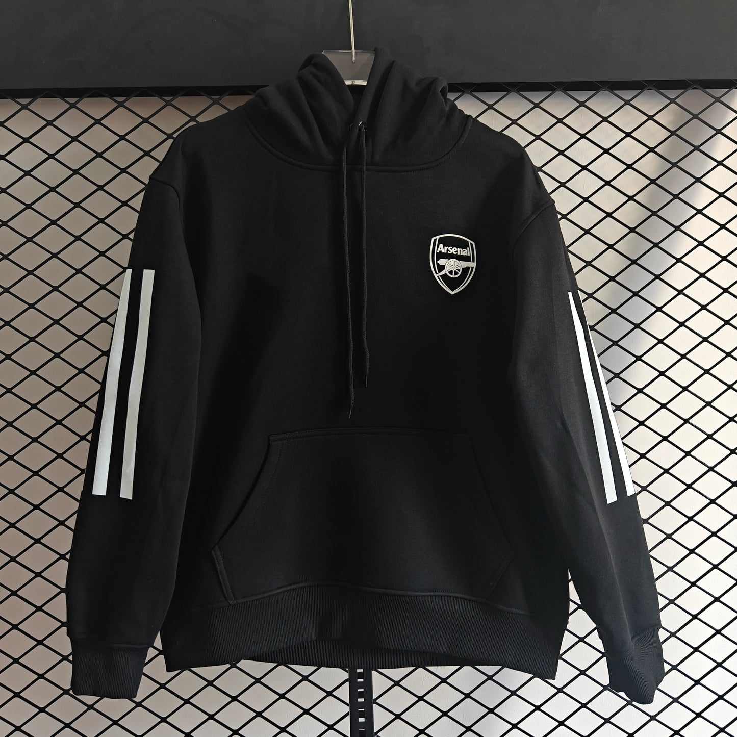 Arsenal - Hoodie Winter Fleece- Fußball Kapuzenpullover