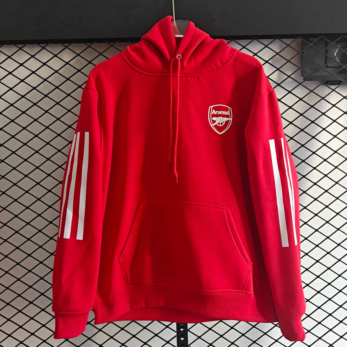 Arsenal - Hoodie Winter Fleece- Fußball Kapuzenpullover