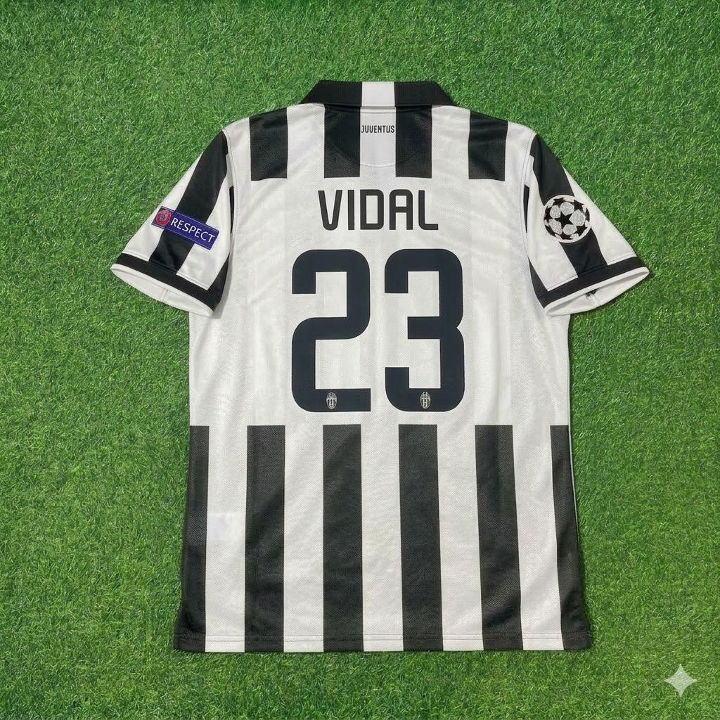 Arturo Vidal 23-Juventus 2014 2015 Retro Jersey Trikot