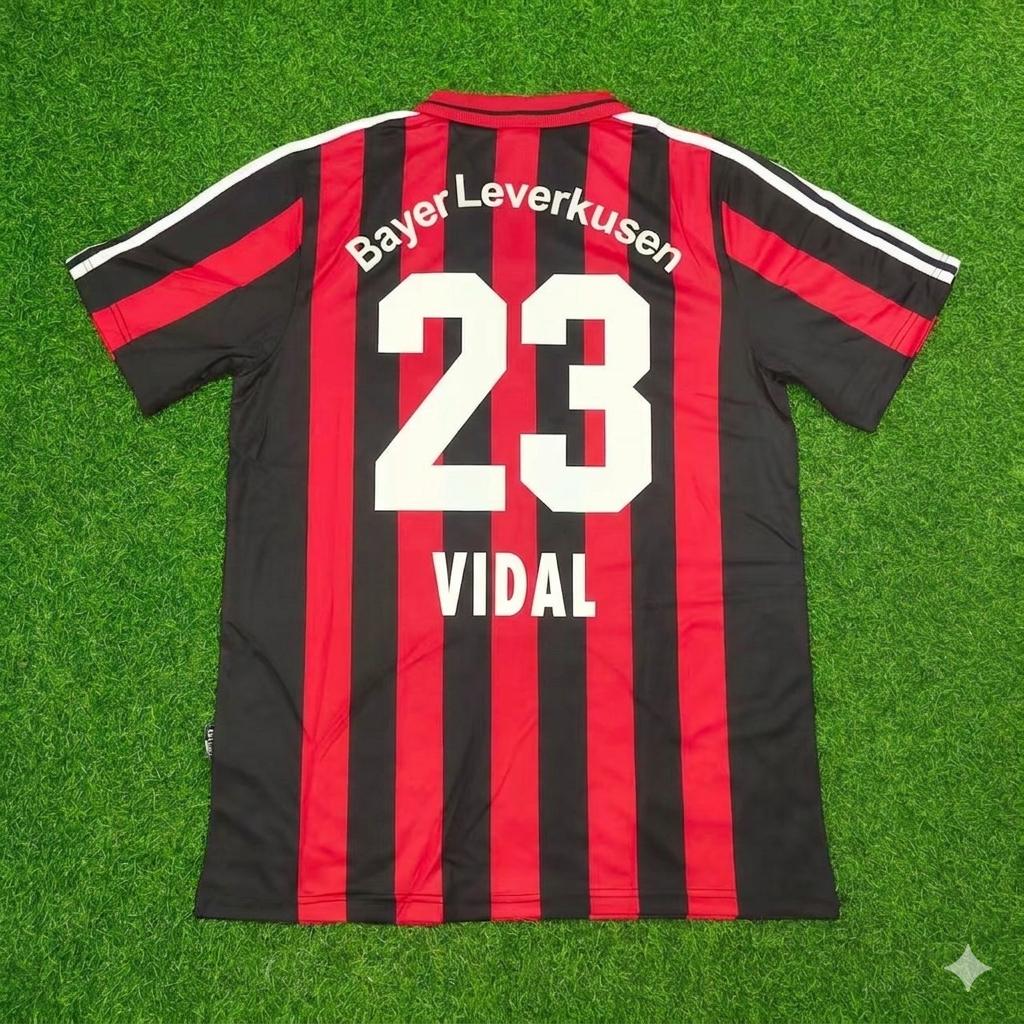 Arturo Vidal Bayer 04 Leverkusen Heimtrikot | Retro Kit | Trikot Soccer Shirt