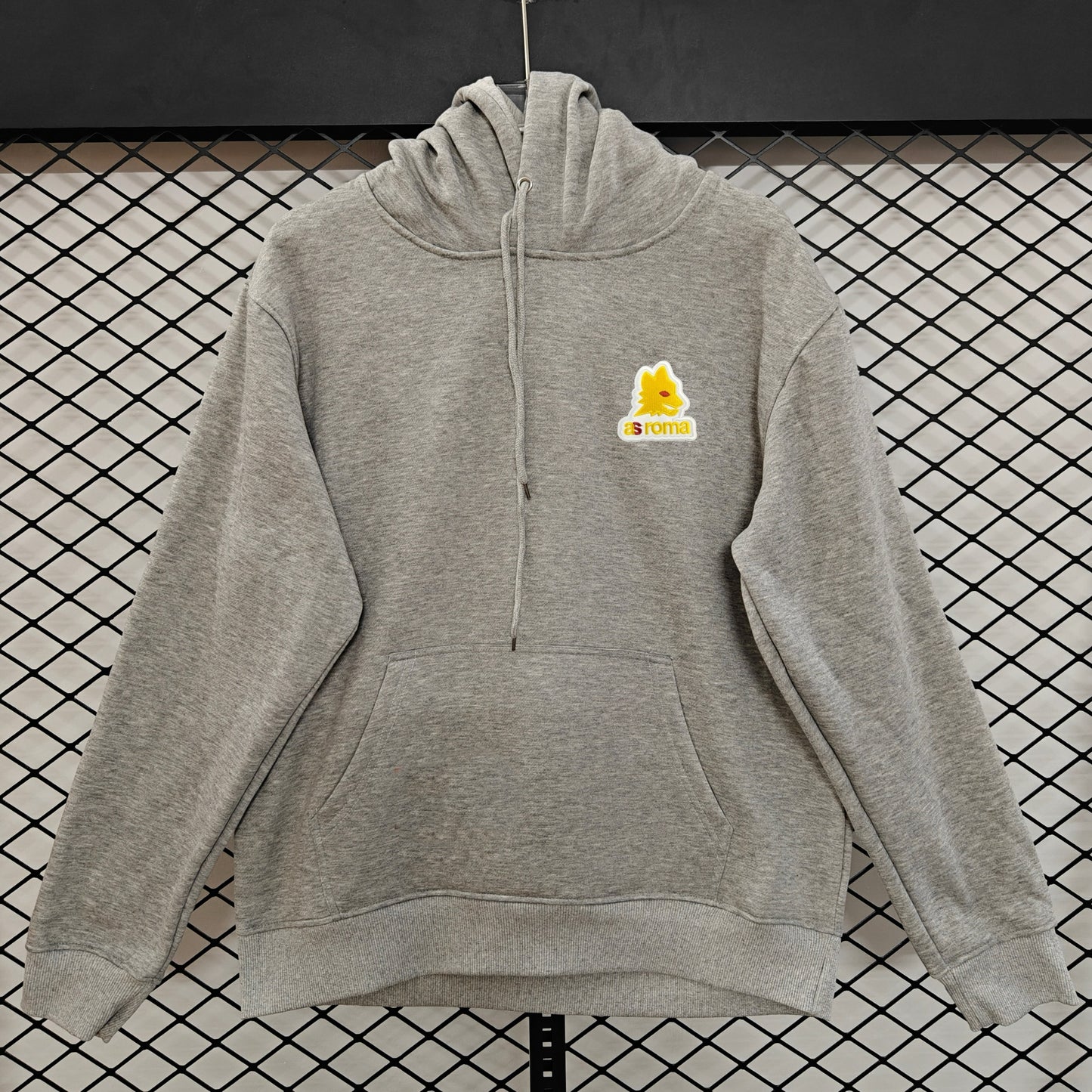 AS Roma - Hoodie Winter Fleece- Football Kapuzenpullover