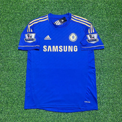 Ashley Cole #3 Chelsea 2012 2013 Home Blue Retro Football Jersey