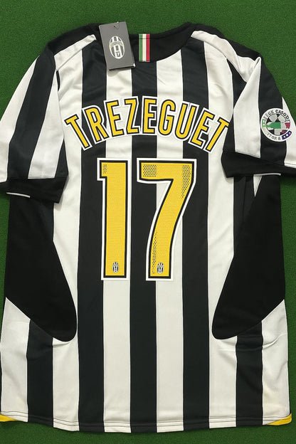 David Trezeguet Juventus 2005-2006 Retro Jersey | Kit | Trikot | Maillot Soccer Shirt