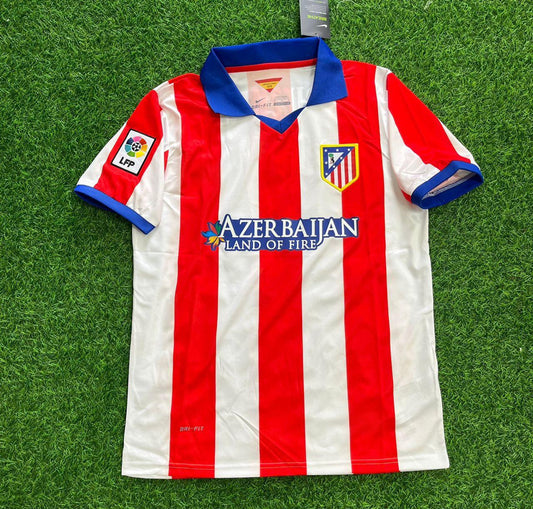 Atlético Madrid Home 2014/15 Retro Kit Trikot Jersey Maillot Soccer Shirt
