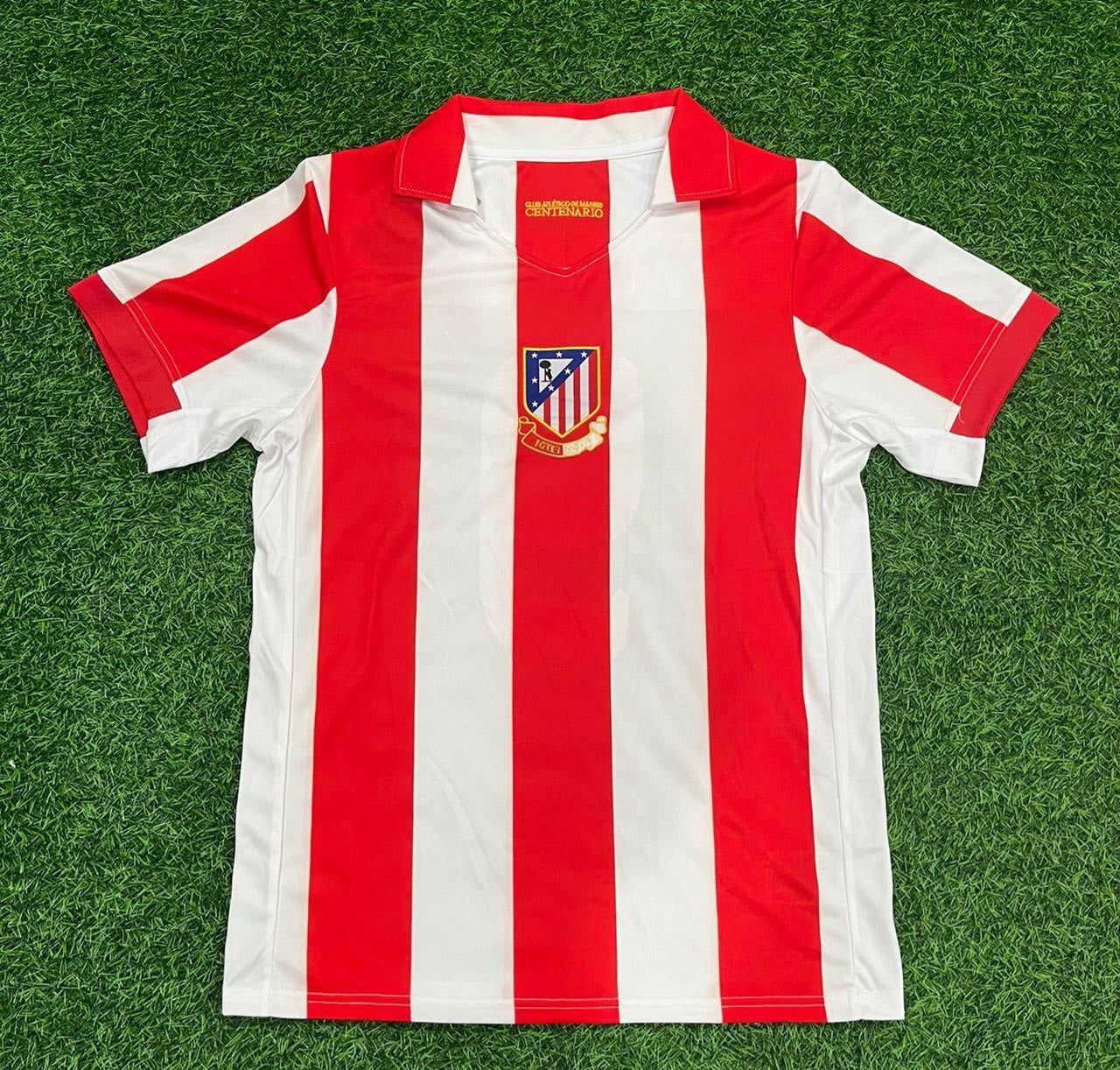 Atletico de Madrid 2003 Retro Soccer Kit Jersey Trikot Maglia Soccer Shirt