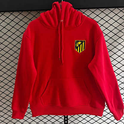 Atletico Madrid - Hoodie Winter Fleece- Football Kapuzenpullover
