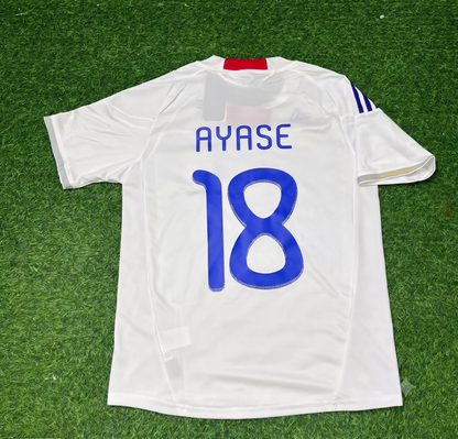 Ayase Ueda Japan White Retro Football Jersey