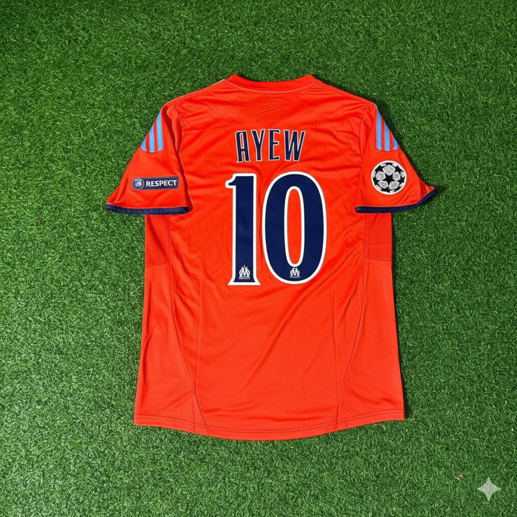 Andre Ayew Marseille Retro Football Jersey Kit