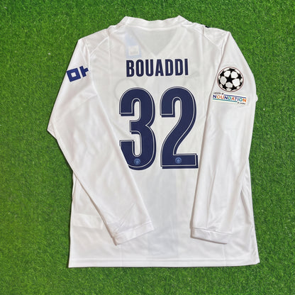 Ayyoub Bouaddi #32 Manchester City 2026-27 Third New Season Long Sleeve Champions League Patch Jersey Trikot Maillot Soccer Shirt