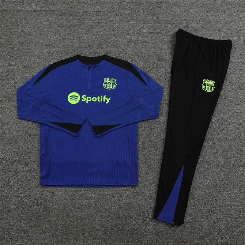 New season 2025 FC Barcelona Tracksuit Blue Training Top Pack