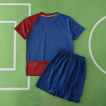 Barcelone 2009 Final Home Retro Kids Kit Jersey KinderTrikot Maillot Enfant Maillot de football