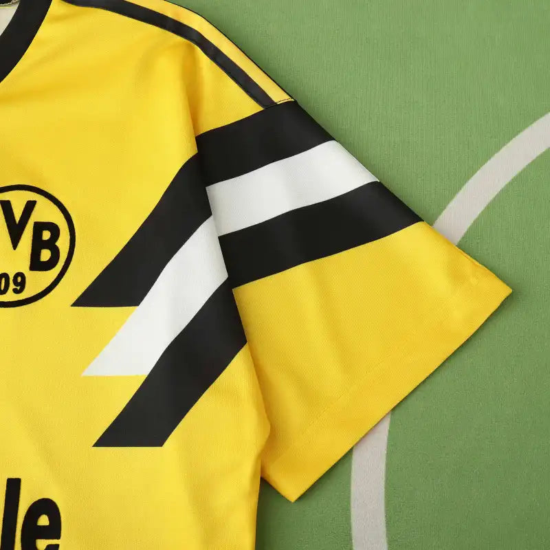 Borussia Dortmund 1989 Retro Trikot Jersey - Sammer, Zorc, Mill Era