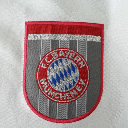 Bayern München 97/98 Season Away White Retro Jersey Trikot Soccer Shirt