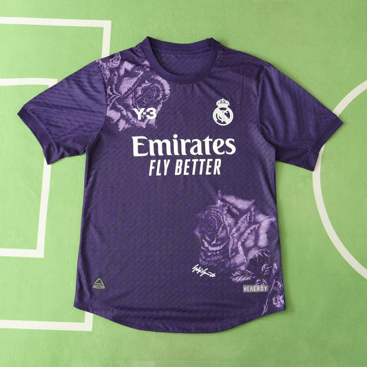 Real Madrid 24 25 season purple jersey