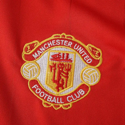 Manchester United F.C 1984 Season Home Red Retro Jersey Trikot Soccer Shirt