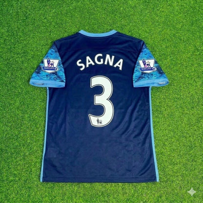 Bacary Sagna 3- Manchester City 2016 2017 Season Retro Jersey Maillot Trikot Maglia